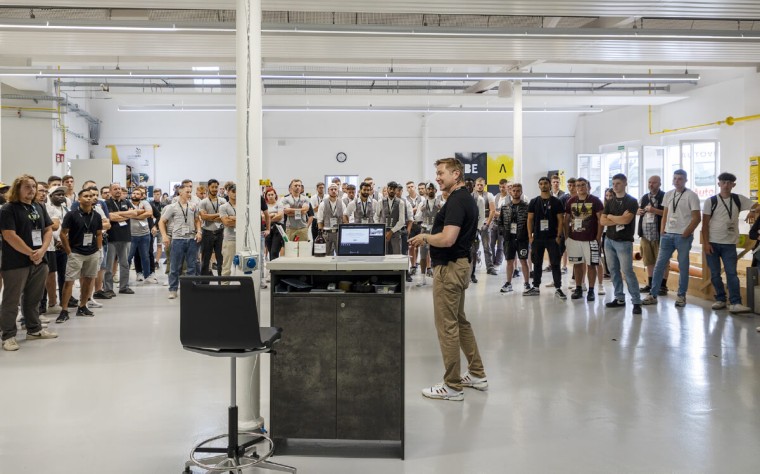 Begrüßung im STABILA Campus