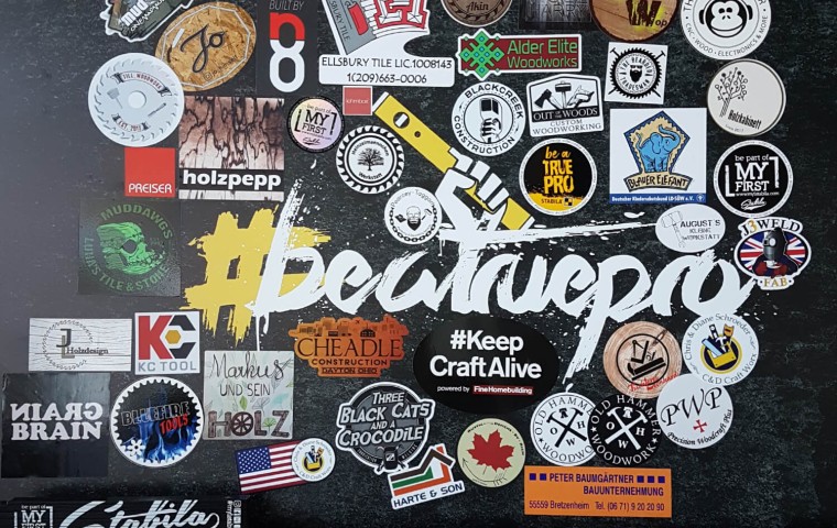 Evolution der Stickerwall – Juni 2019