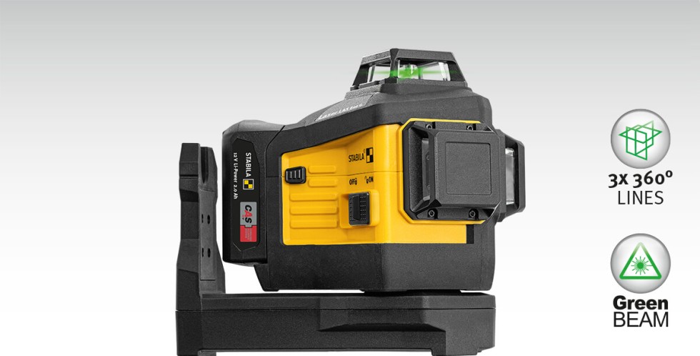 Multi-line laser LAX 600 G, 12 V system