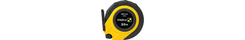Kapselbandmaß LBM 2000 STEEL, 20 m, Stahlband, metrische Skala