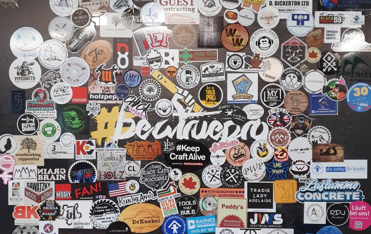 Evolution der Stickerwall – Oktober 2019