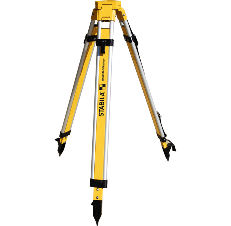 BST-S construction tripod, 39 in – 63 in (100 cm –160 cm), with 5/8 in stud