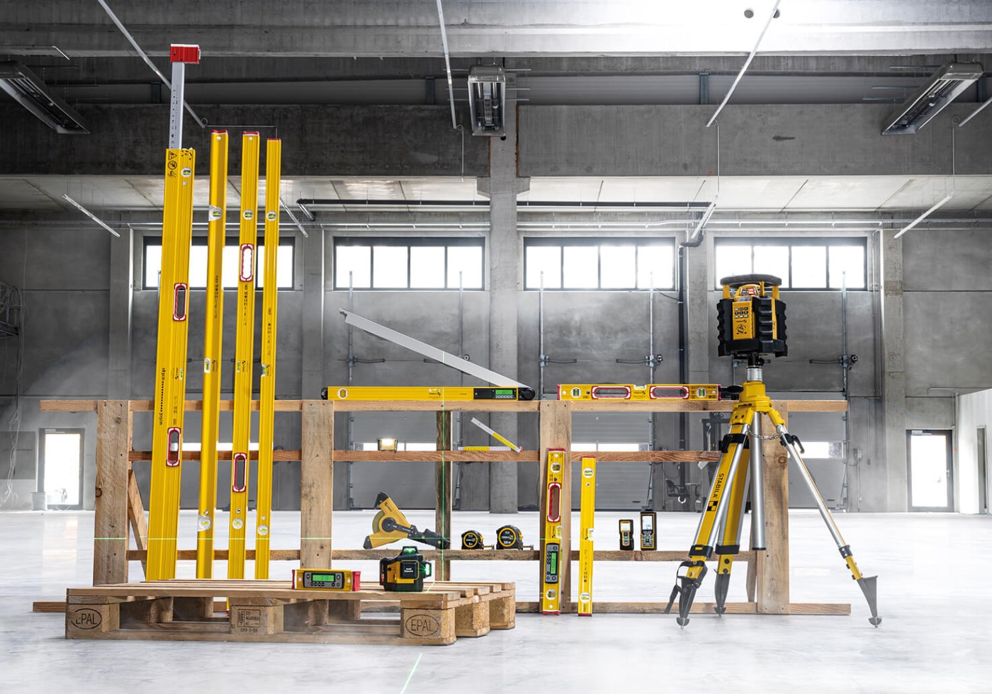 STABILA Messwerkzeuge für den professionellen Einsatz auf dem Bau