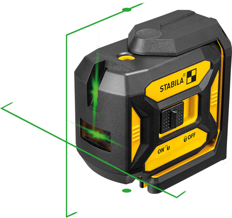Technische Daten Kreuzlinien-Lot-Laser LAX 320 G