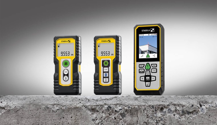 STABILA laser distance measurer: LD 220, LD 250 BT, LD 530 BT