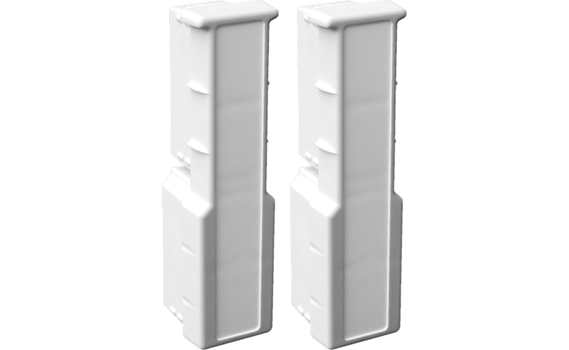 Type 106T plate level 1 endcaps, 2 pcs., Generation 1