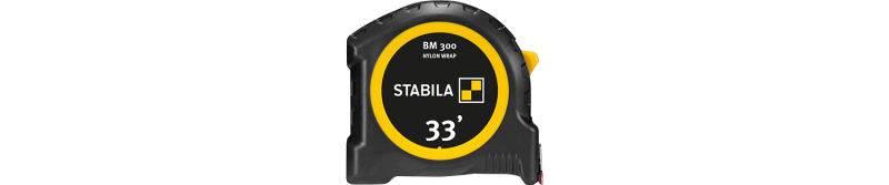Pocket tape BM 300, 33', Imperial scale