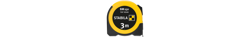 Taschenbandmaß BM 150, 3 m, metrische Skala