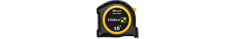 Pocket tape BM 300, 16', Imperial scale