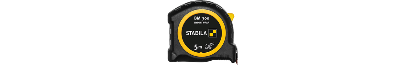 Pocket tape BM 300, 16' (5 m), cm/inch scale