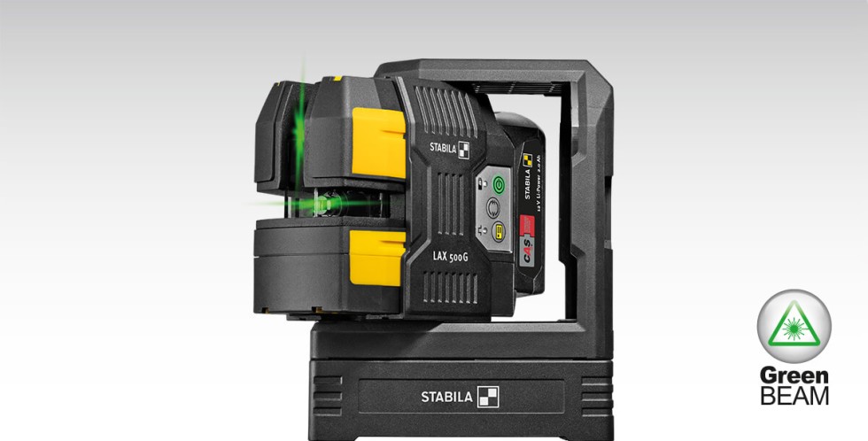 Cross-line plumb laser LAX 500 G, 12 V system
