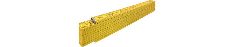 Holz-Gliedermaßstab Type 407, 2 m