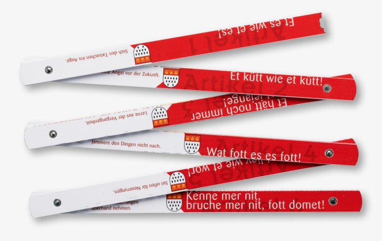 Maßstab Glieder-Druck