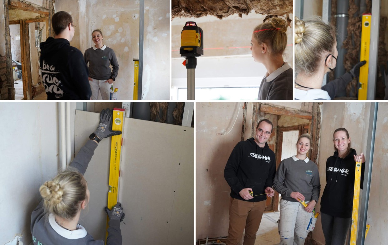 Collage Interview mit Jessica und STABILA