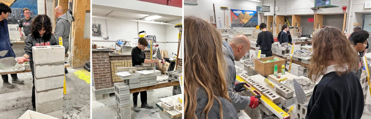 Die Möglichkeit, bereits in der High School mit dem Erlernen von handwerklichen Fähigkeiten zu beginnen, verschafft den Schülerinnen und Schülern einen großen Vorteil, wenn sie sich weiterbilden und eine Ausbildung machen wollen.