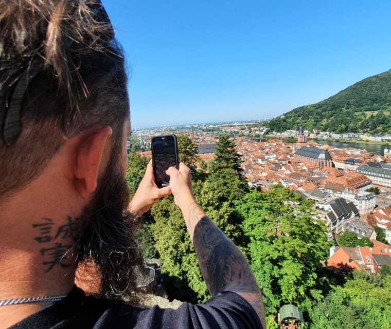 Ausblick auf Heidelberg
