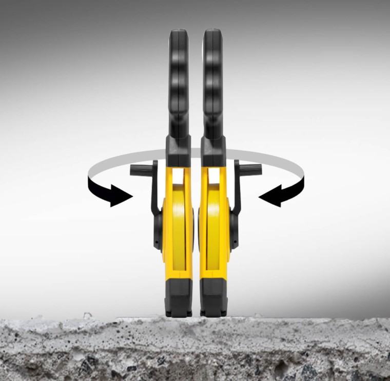 Anwenderfreundliches Design: LBM 1000 Crank Change