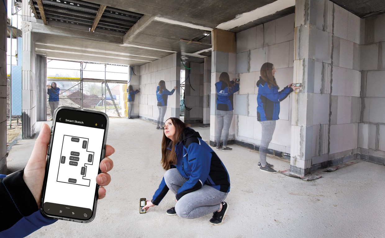 Aufmaß-App mit neuen Funktionen