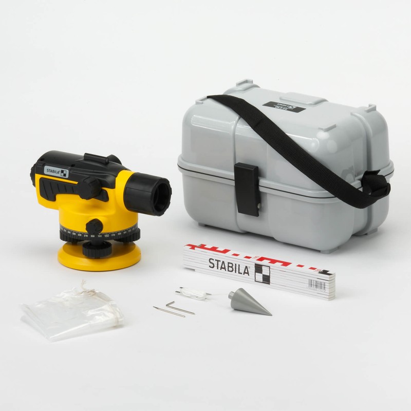 Optisches Nivellier OLS 26, 6-teiliges Set