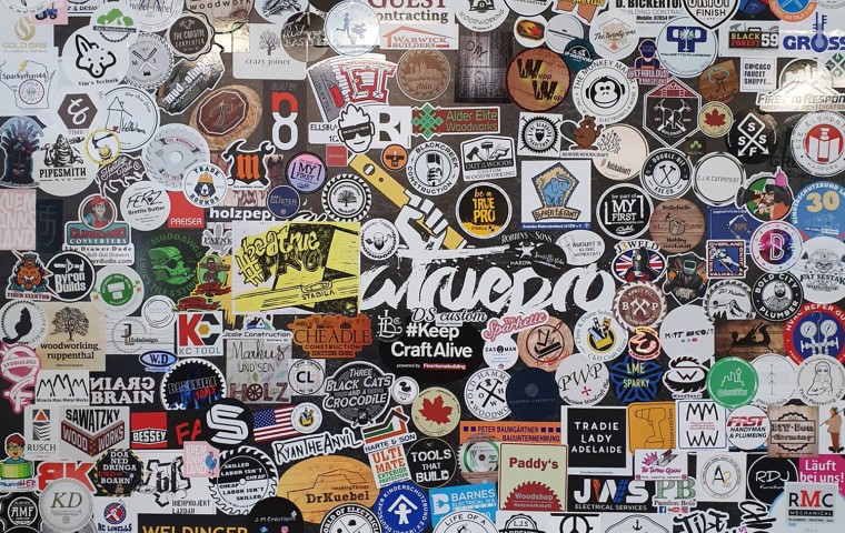 Evolution der Stickerwall – Dezember 2019