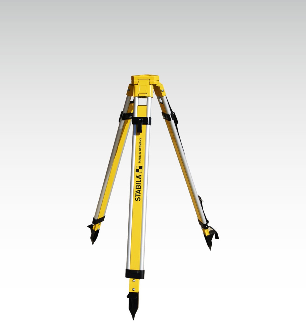 BST-S Fixed Head Construction Tripod,  39 in – 63 in (100 cm –160 cm)