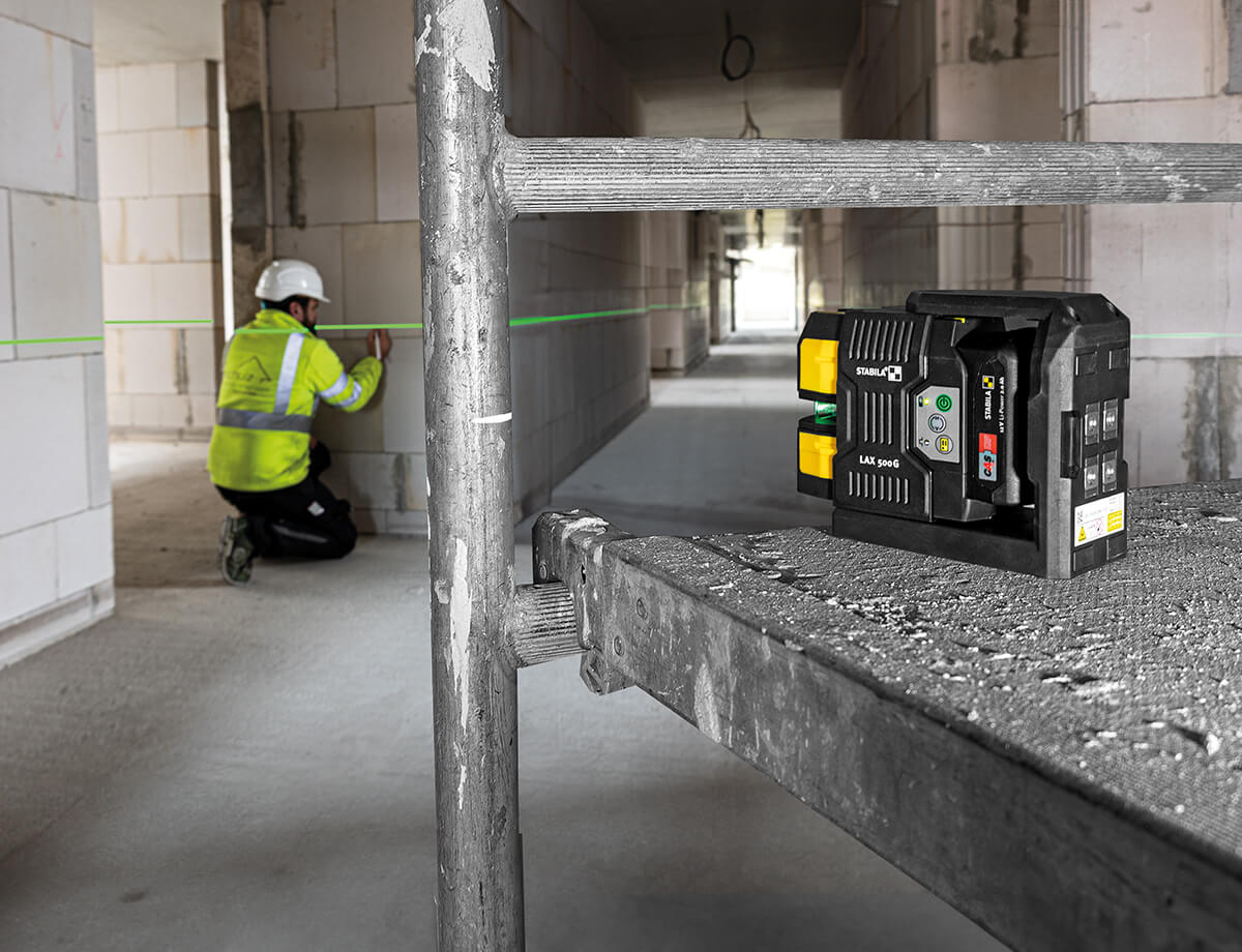 03/2025 KREUZLINIEN-LOT-LASER LAX 500 G: DER ALLROUNDER FÜR DEN INNENAUSBAU