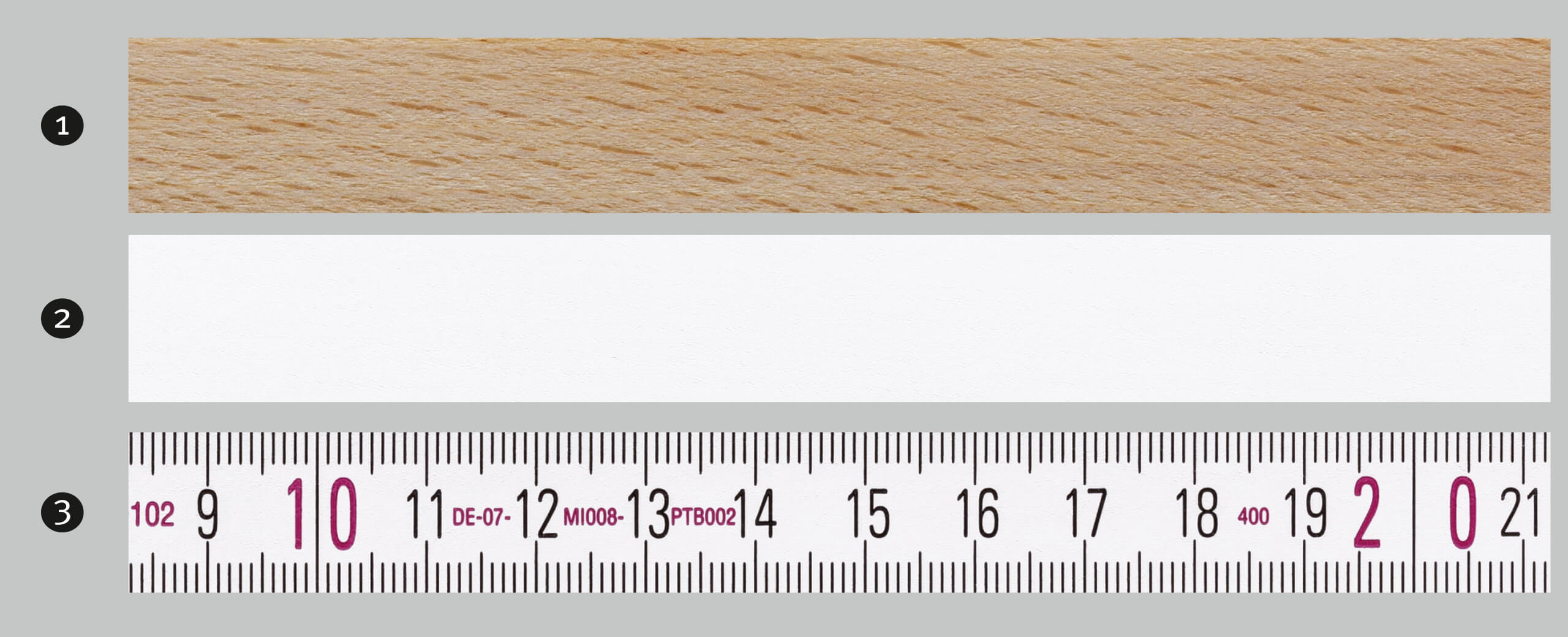 Wooden folding rules – from natural wood to finished product