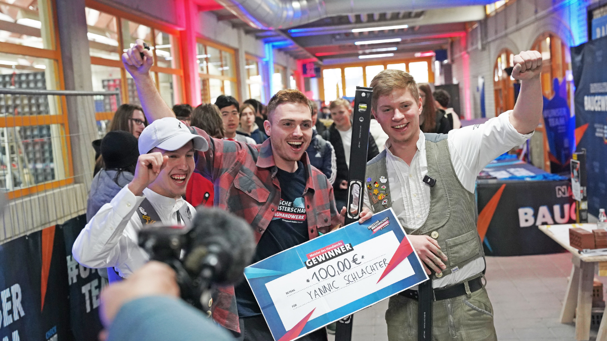 Europa- und Vizeweltmeister der Fliesenleger, Yannic Schlachter