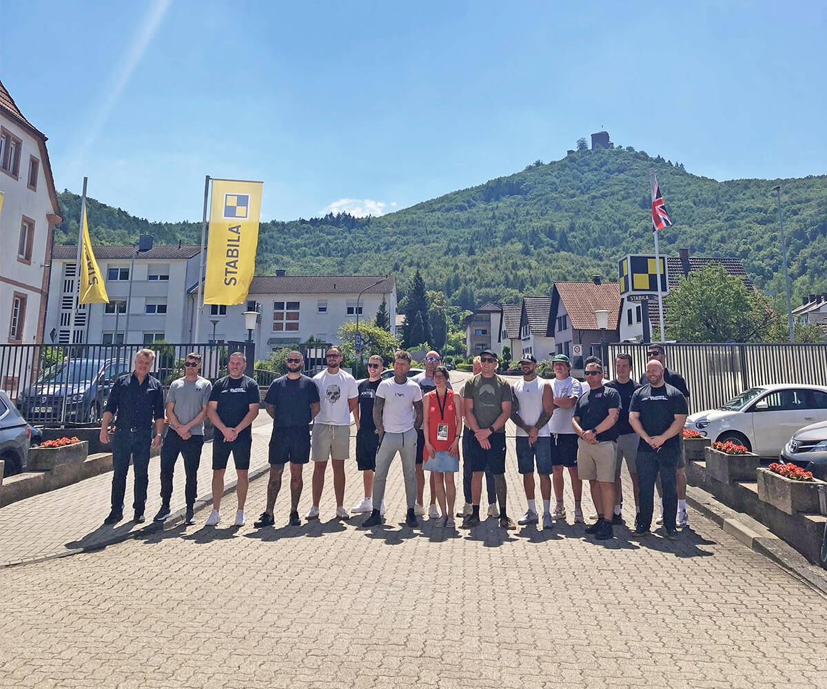 STABILA X SUPER TROWEL ZU GAST IN ANNWEILER