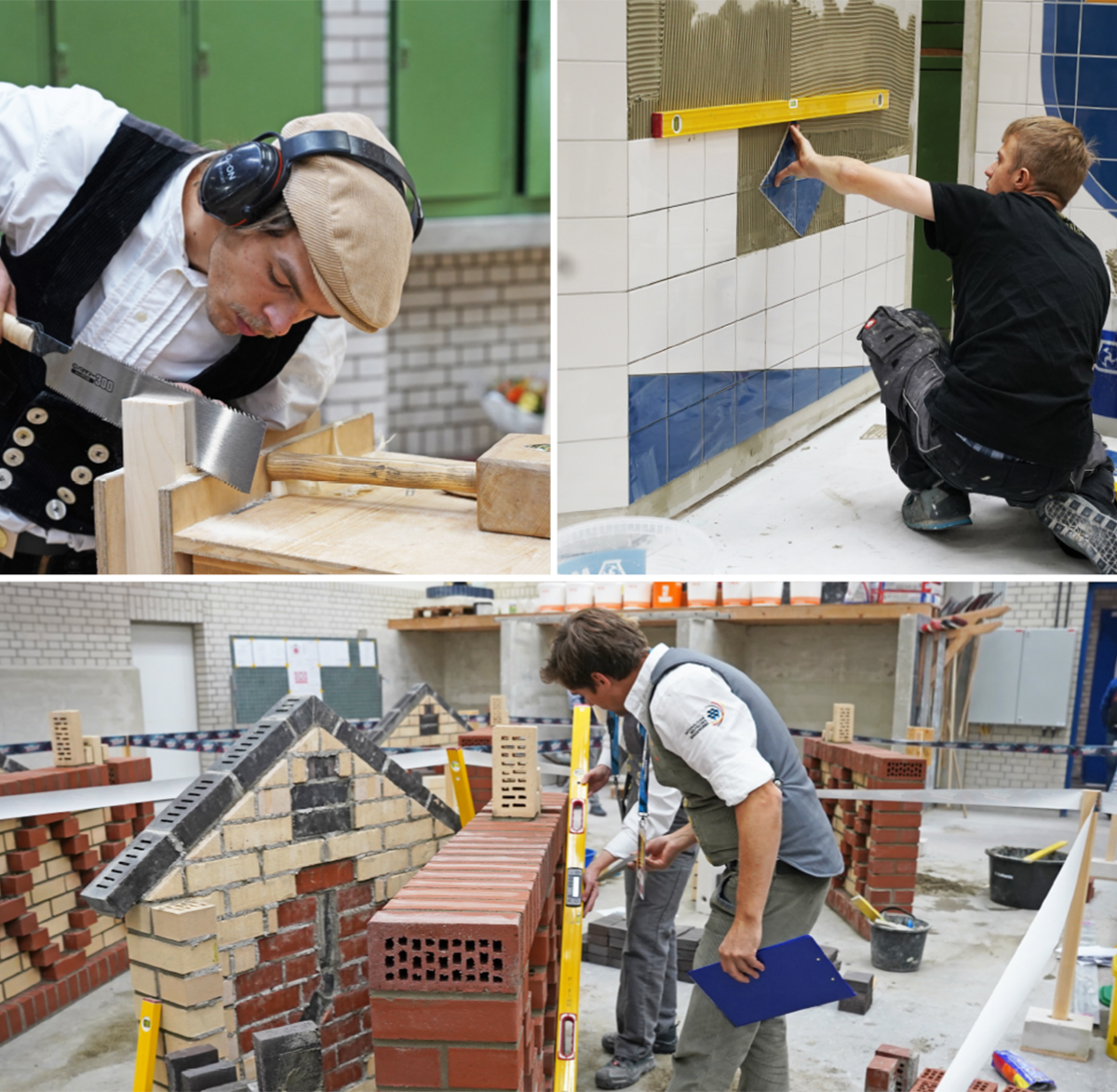YOUNG PEOPLE SHOW OFF THEIR –CONSTRUCTION SKILLS AT GERMAN CRAFT SKILLS